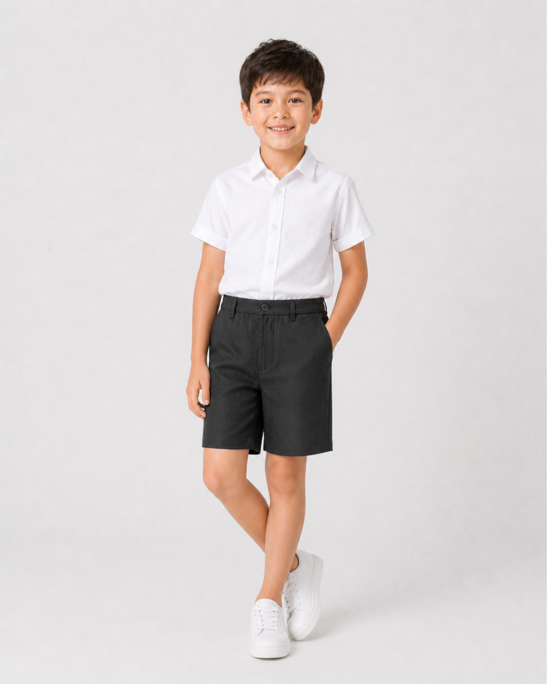 Linen Boys Shorts