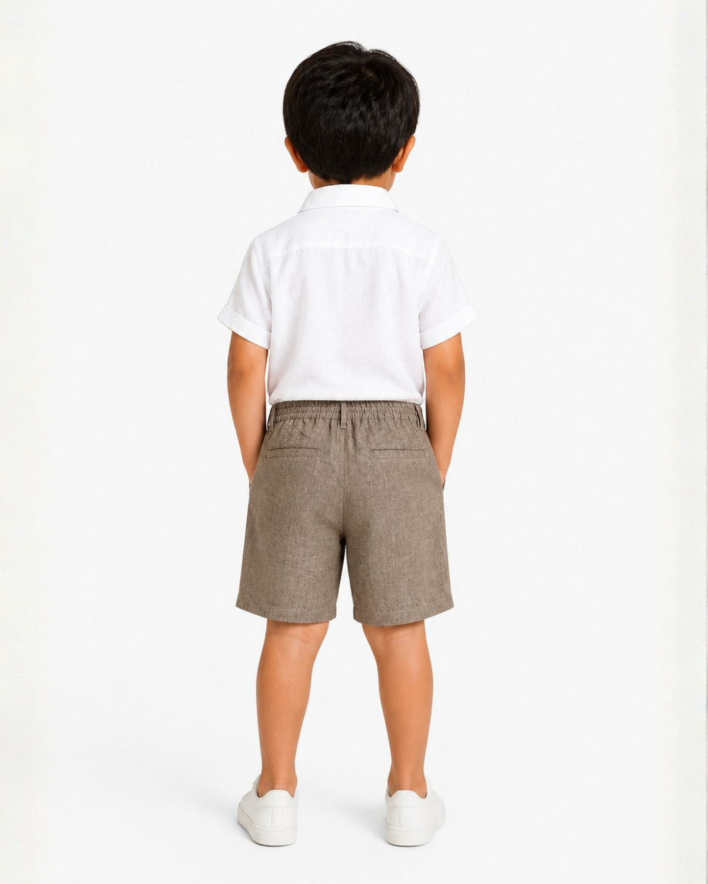 Linen Boys Shorts