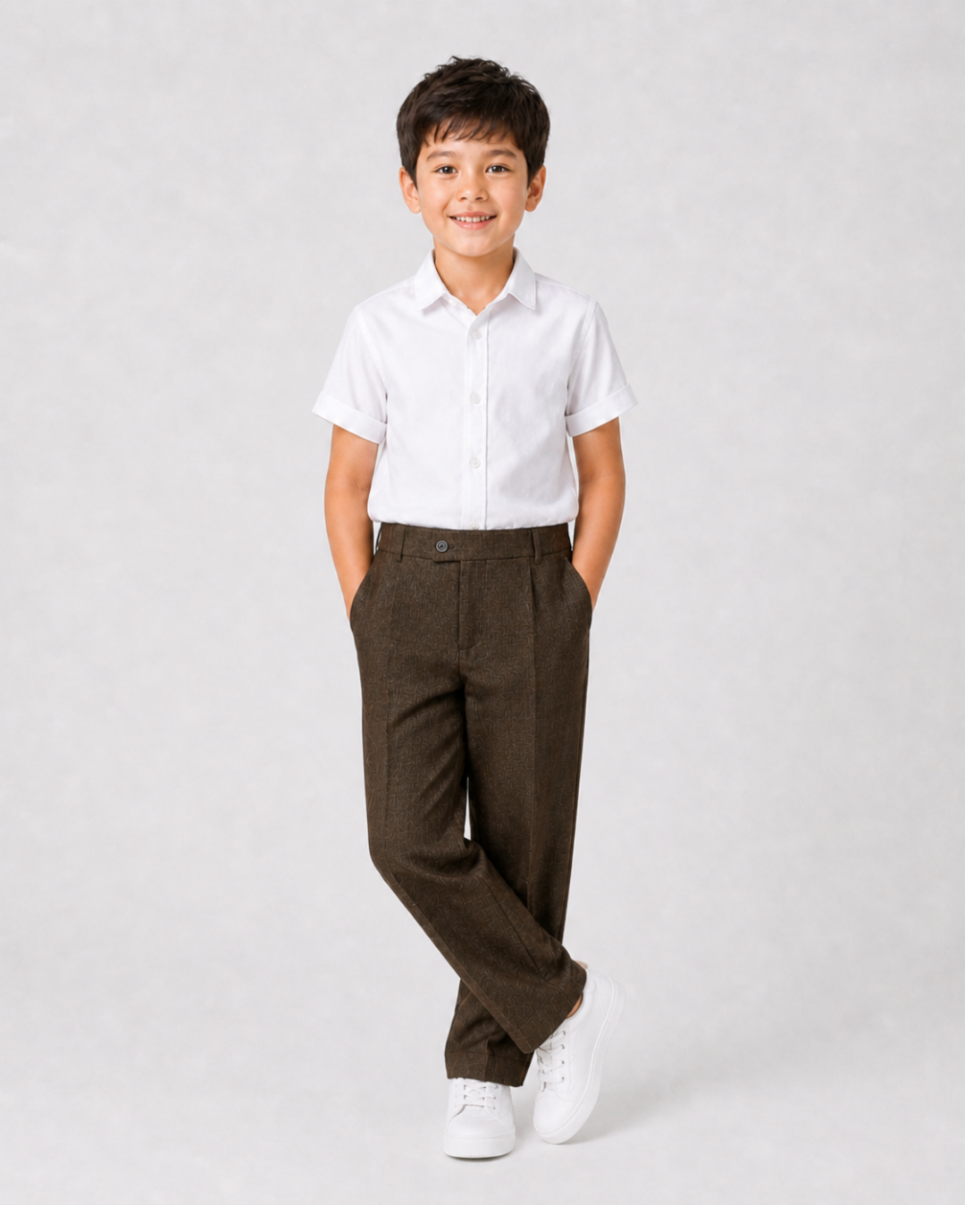 Linen Boys Shorts