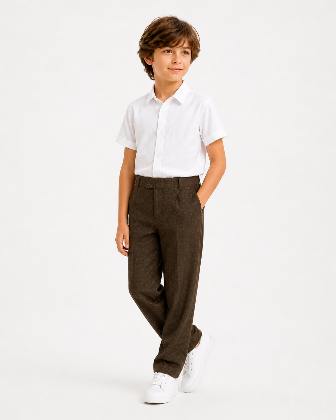 Linen Boys Shorts